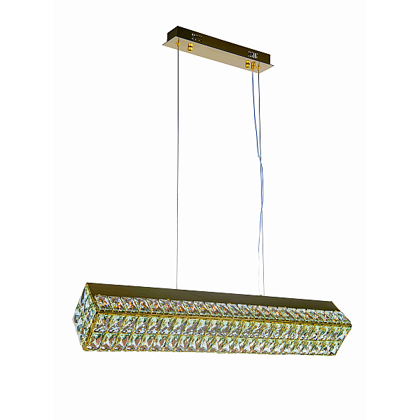 2809E/33W GOLD+CLEAR (1) Люстра NW