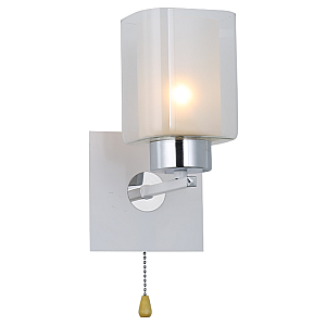 74402/1W CHROME+WHITE (6) Настенный светильник (RL)