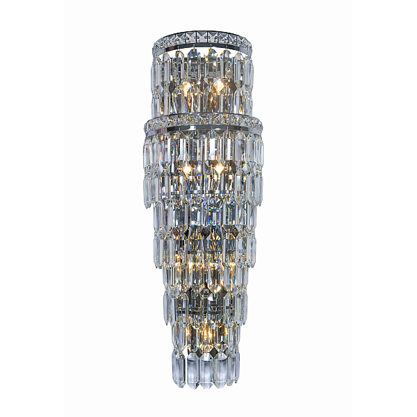 W2819R/7+4A CHROME+CLEAR (1) Настенный светильник NW