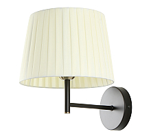6047AWL ANTIQUE BRASS+MATT BLACK+BEIGE (1) Настенный светильник NW