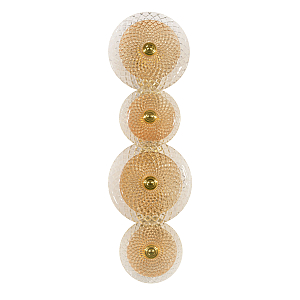 W5856P/4 GOLD+CLEAR+AMBER (1) Настенный светильник  NW