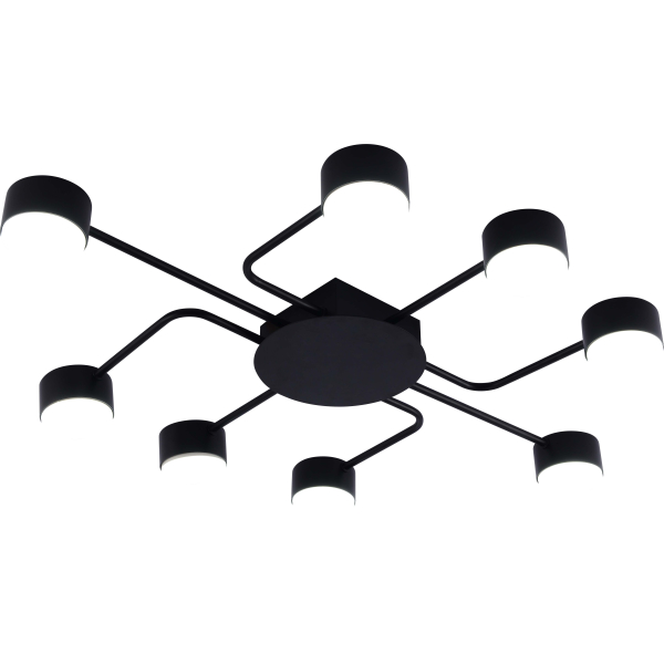 GX3740-8 BK (1) Люстра RL