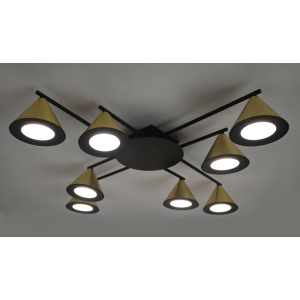 PRD-C 0075B-8 BK+GD (1) Люстра RL