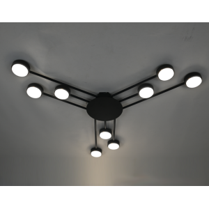 PRD-C 1128-9 BK (1) Люстра RL