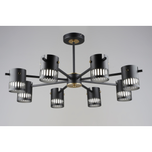 6674/8 BK+COP (1) Люстра (RL) #