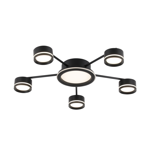 9502/5+1 BLACK (1) Люстра (RL)