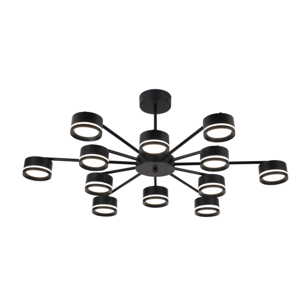 9490/6+6 BLACK (1) Люстра (RL)