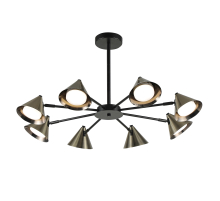 74797/8 BLACK+BRONZE (1) Люстра (RL)