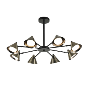 74797/8 BLACK+BRONZE (1) Люстра (RL)