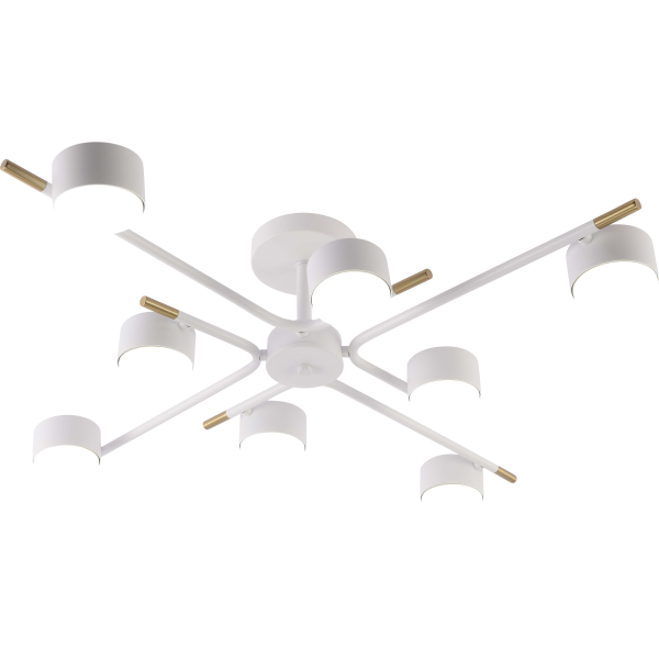 GX3749-8 WT+COPPER (1) Люстра RL