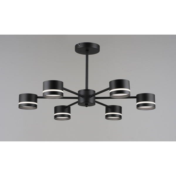 6900/6 BK (1) Люстра (RL) #