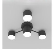 CL-BLACK DOT-R001-GX53*4 BK (1) Люстра RL #