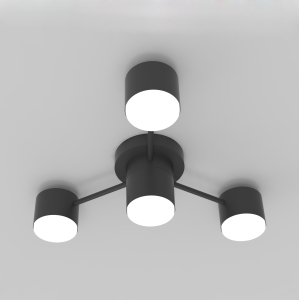 CL-BLACK DOT-R001-GX53*4 BK (1) Люстра RL #