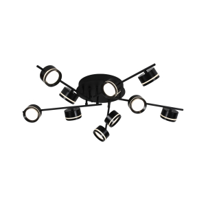 9501/10 BLACK (1) Люстра (RL)