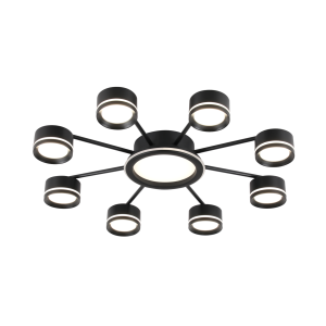 9502/8+1 BLACK (1) Люстра (RL)