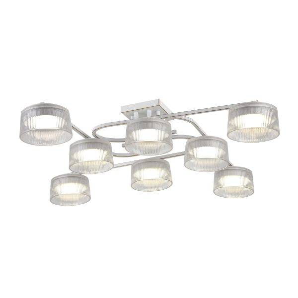 07806/8 WHITE+GOLD (1) Люстра RL