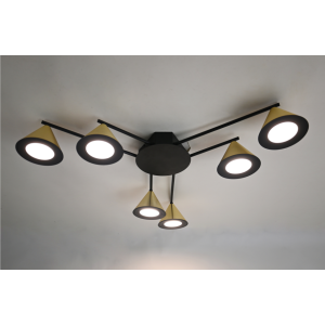 PRD-C 0075B-6 BK+GD (1) Люстра RL