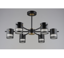 6674/6 BK+COP (1) Люстра (RL) #