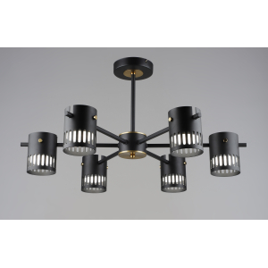 6674/6 BK+COP (1) Люстра (RL) #