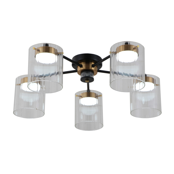 15783STD/5 BK+ANB (1) Люстра NW #