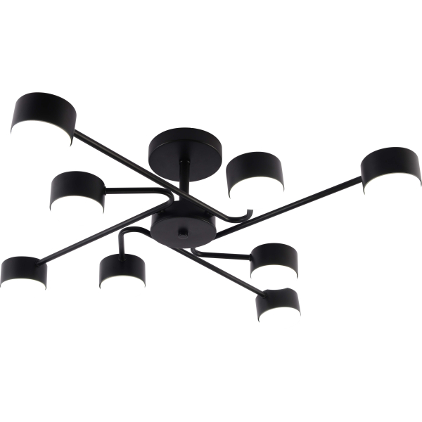 GX3747-8 BK (1) Люстра RL