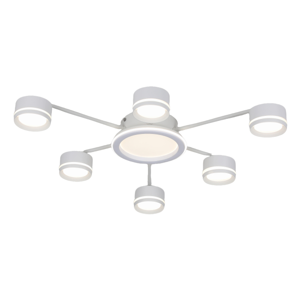 9502/3+3+1 WHITE (1) Люстра (RL)