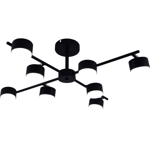 GX3714-8 BK+CR (1) Люстра RL