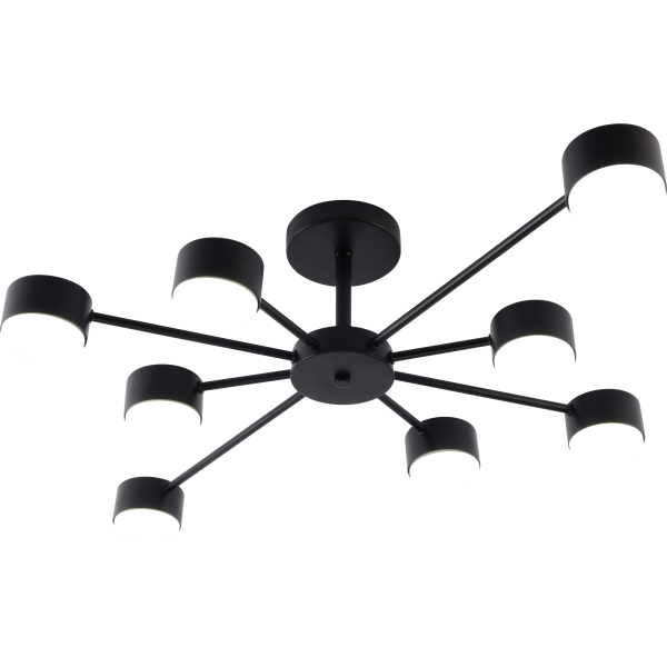 GX3705-8 BK (1) Люстра RL