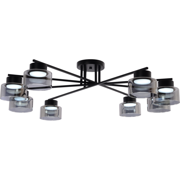 GX1080-8 BK (1) Люстра RL