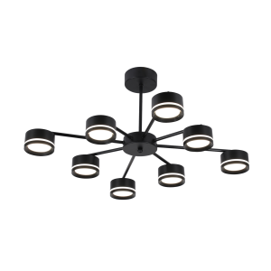 9490/4+4 BLACK (1) Люстра (RL)