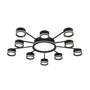 9502/5+5+1 BLACK (1) Люстра (RL)