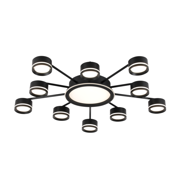 9502/5+5+1 BLACK (1) Люстра (RL)