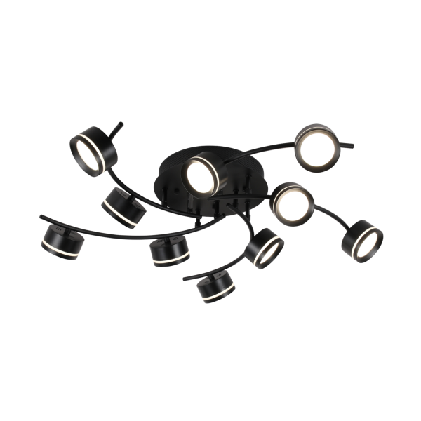 9494/10 BLACK (1) Люстра (RL)