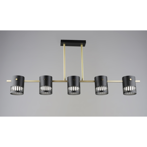 6675/5 GD+BK (1) Люстра (RL) #