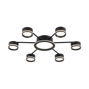 9502/6+1 BLACK (1) Люстра (RL)