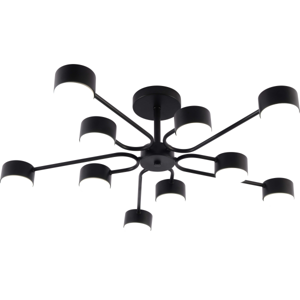 GX3708-10 BK (1) Люстра RL