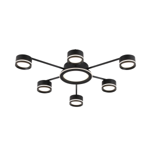 9502/3+3+1 BLACK (1) Люстра (RL)