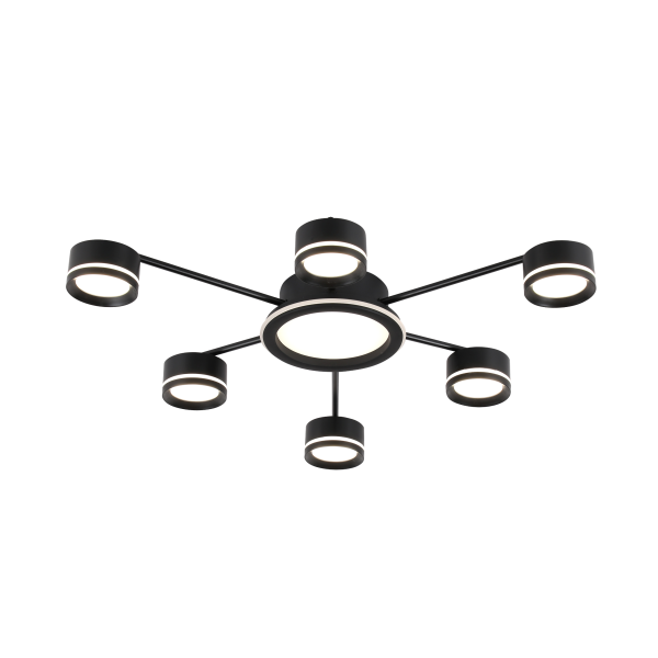 9502/3+3+1 BLACK (1) Люстра (RL)