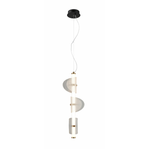 8341MDM-3A CL BLACK+CLEAR (1) Люстра NW