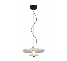8443MDM-2M BK+GD BLACK+CLEAR (1) Люстра NW