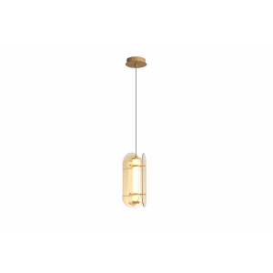 P24007-1C(AR) GD+AMBER (1) Подвесной светильник NW