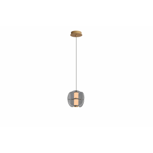 P24007-1A(SY) GD+SMOKY (1) Подвесной светильник NW