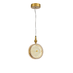 D2816-DW-15 BRASS (1) Люстра NW