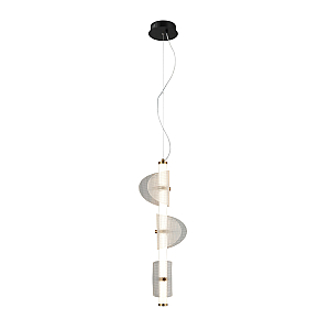 8341MDM-3A CL BLACK+CLEAR (1) Люстра NW