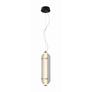 8368MDM-2S W BLACK+CLEAR (1) Люстра NW