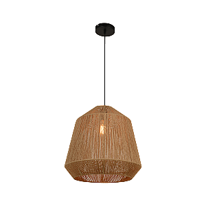 NLP009 BLACK+NATURAL FINISH (1) Люстра NW