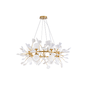 5747A/12 SPRAY PAINT BRASS+WHITE (1) Люстра NW