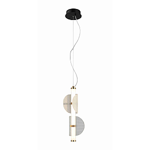 8341MDM-2 CL BLACK+CLEAR (1) Люстра NW