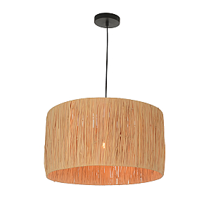 NLP007 BLACK+NATURAL FINISH (1) Люстра NW