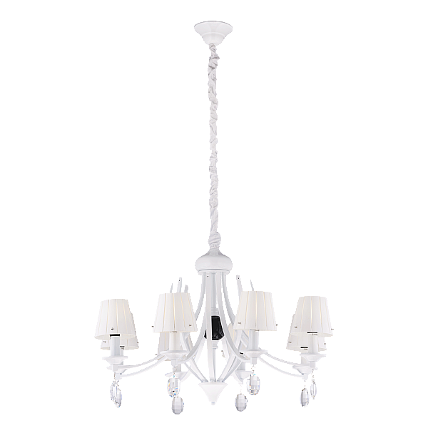 2019/8 WHITE (1) Люстра